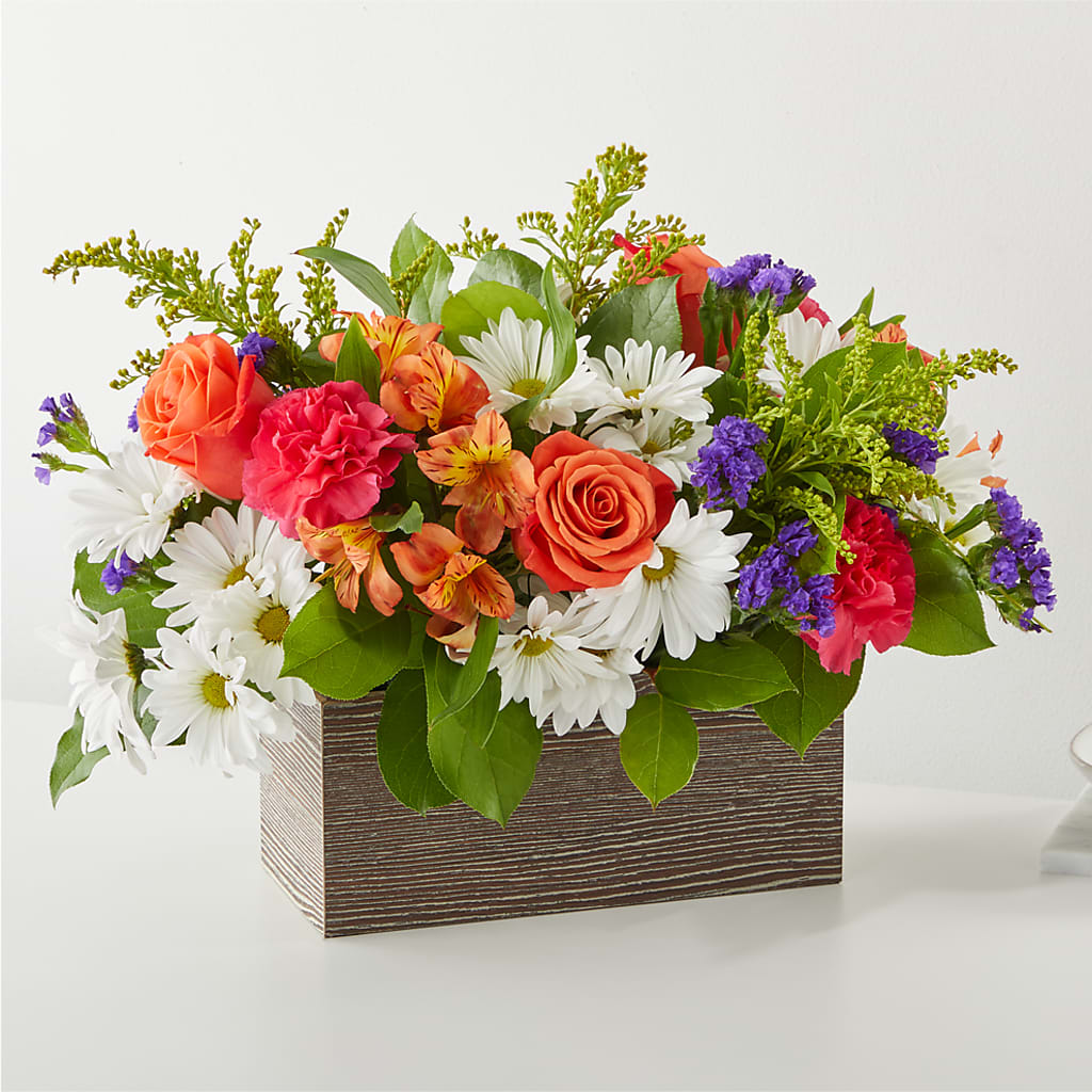 Oopsie Daisy Box Bouquet – Flowers By Oralene Llc, Concord NC