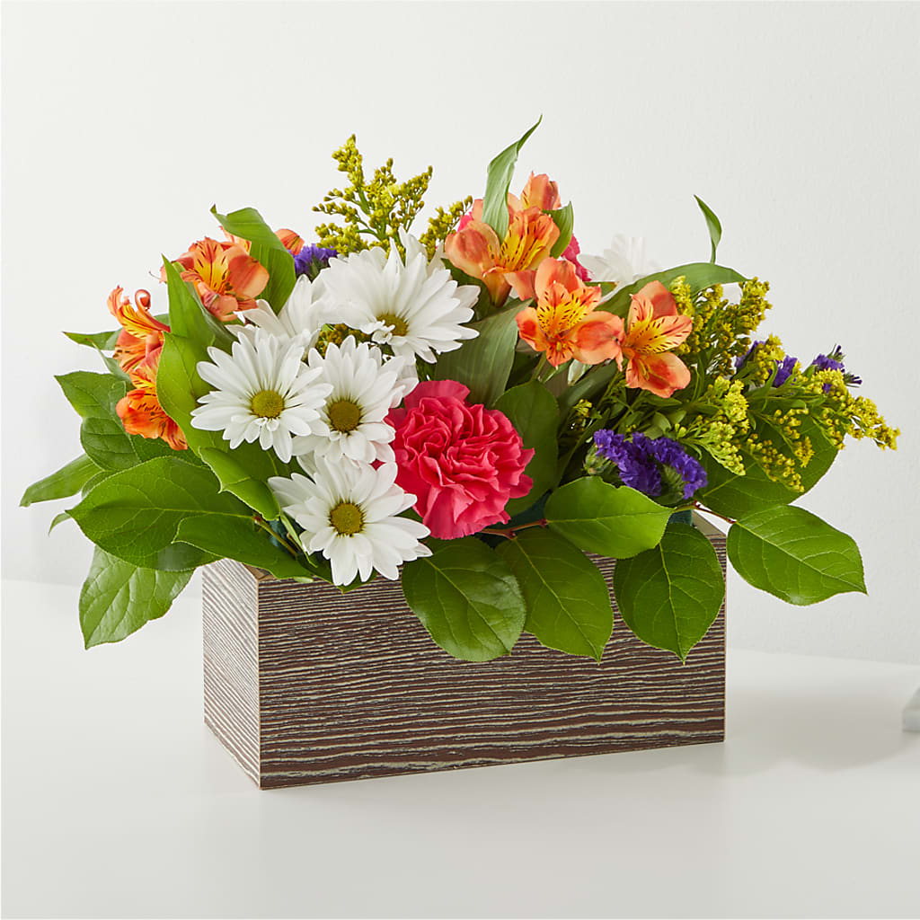 Oopsie Daisy Box Bouquet – Flowers By Oralene Llc, Concord NC