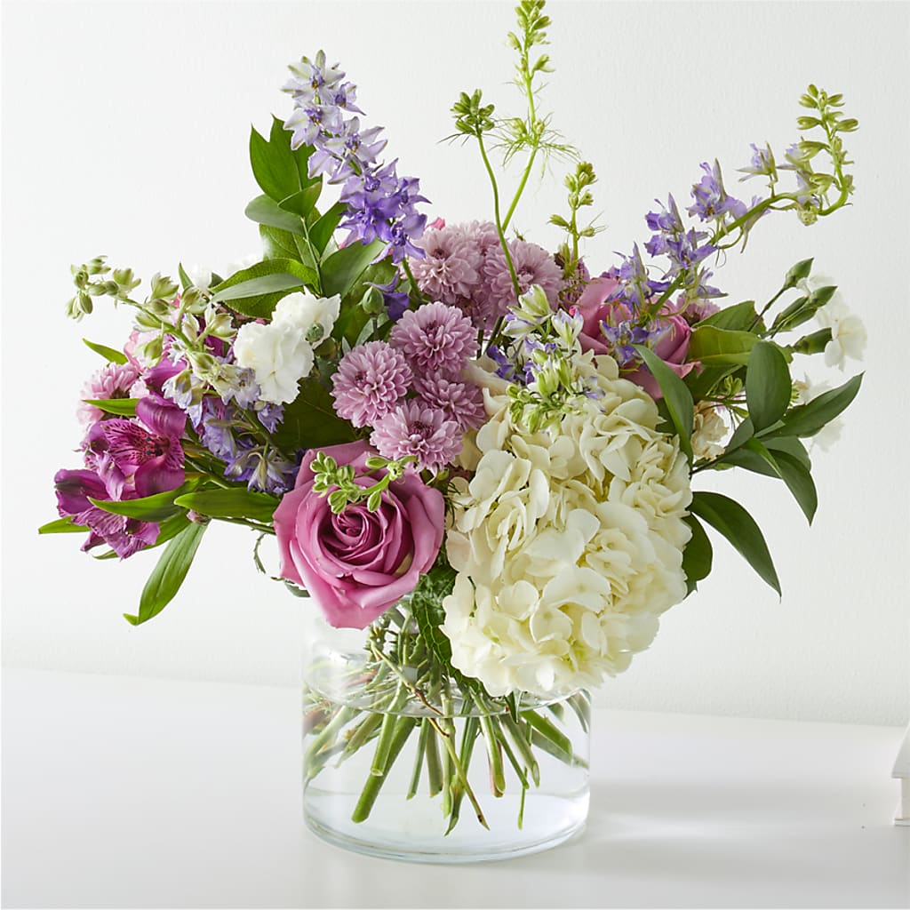Violet Caress Bouquet – Flowers By Oralene Llc, Concord NC