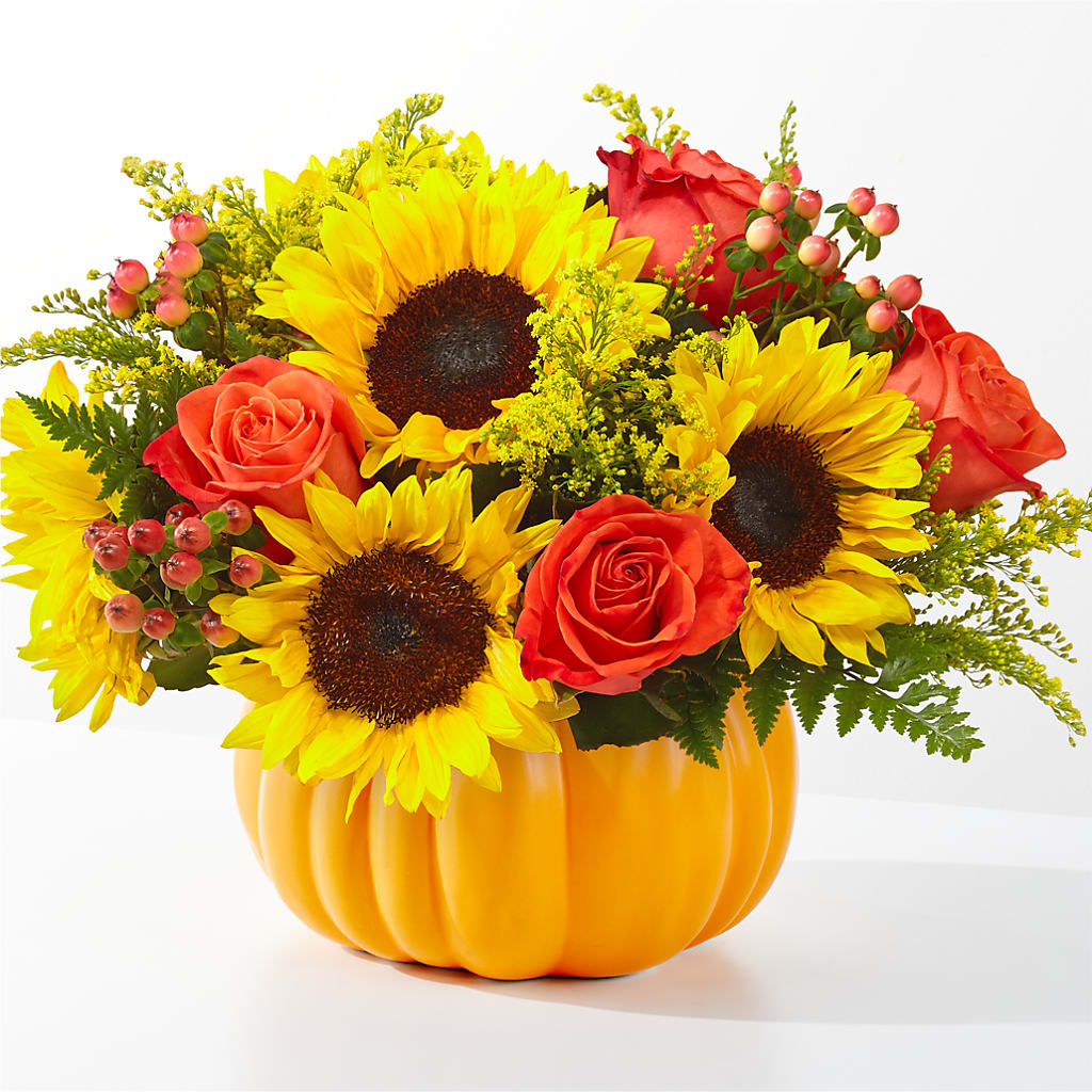 Pick of the Patch Pumpkin Bouquet – Flowers By Oralene Llc, Concord NC