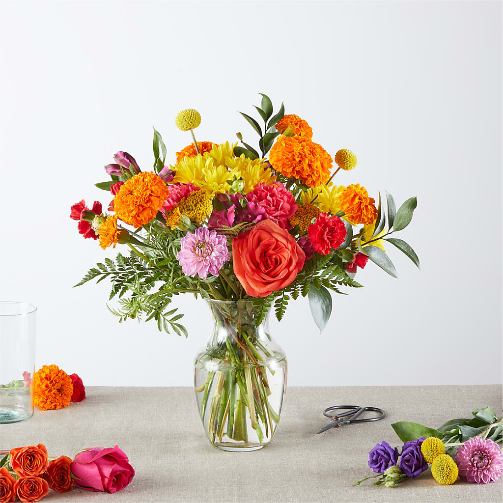 Feast of Color – A Florist Original – Flowers By Oralene Llc, Concord NC