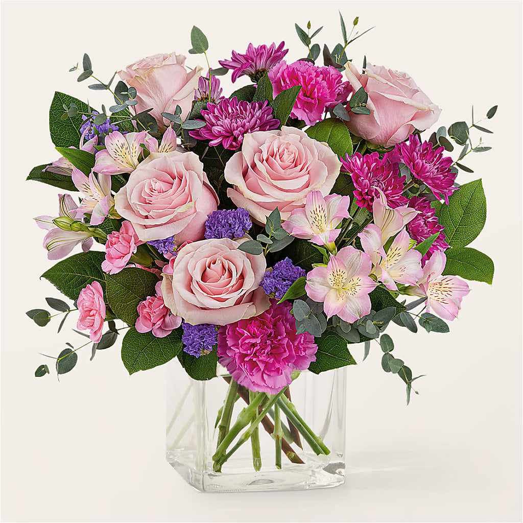 Rosy Radiance Bouquet – Flowers By Oralene Llc, Concord NC
