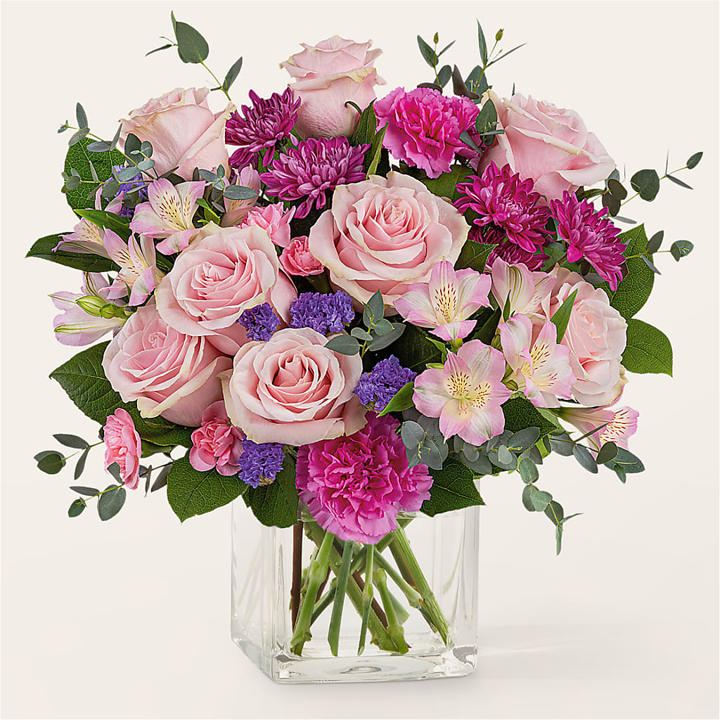 Rosy Radiance Bouquet – Flowers By Oralene Llc, Concord NC