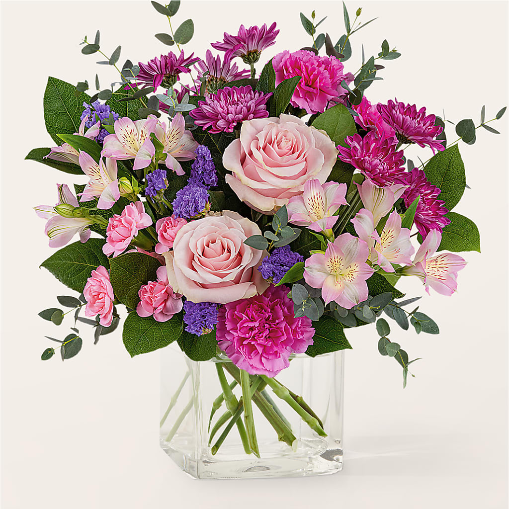 Rosy Radiance Bouquet – Flowers By Oralene Llc, Concord NC