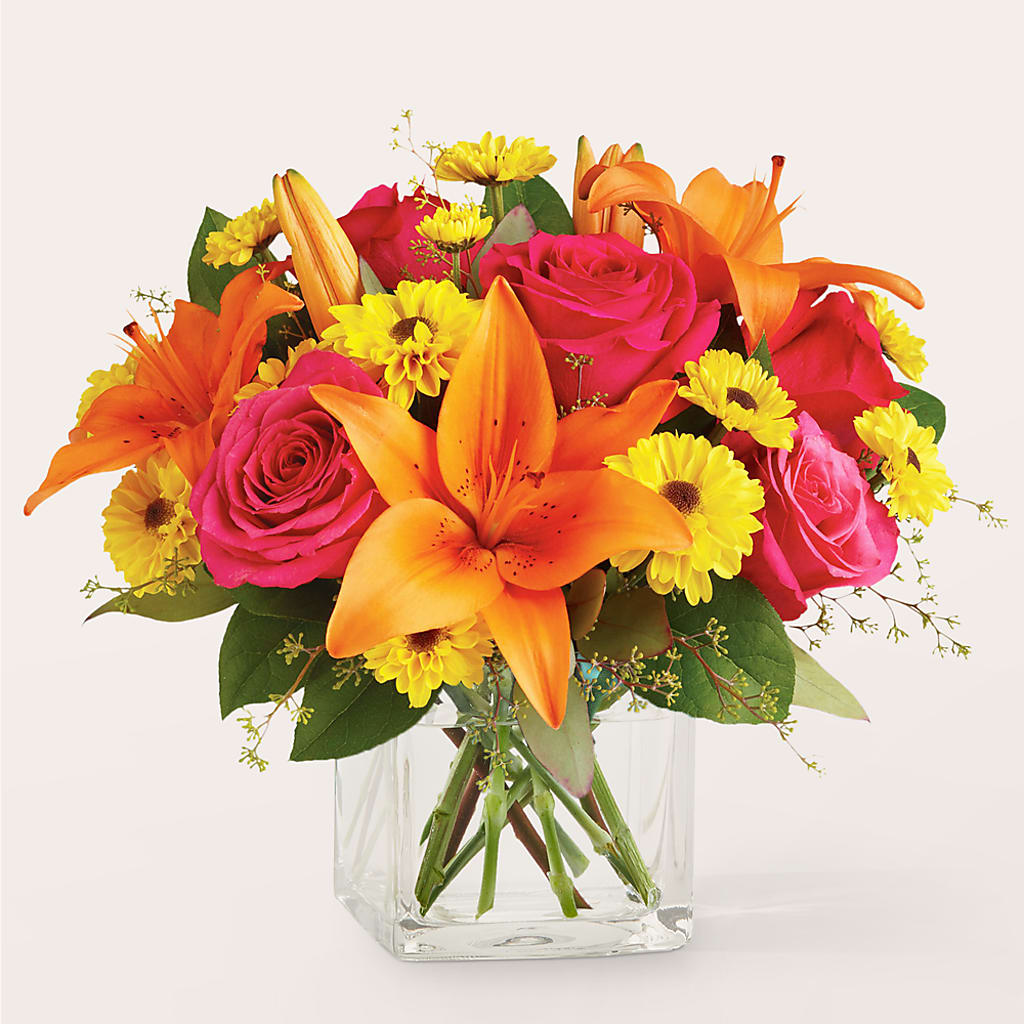 Neon Lights Bouquet – Flowers By Oralene Llc, Concord NC