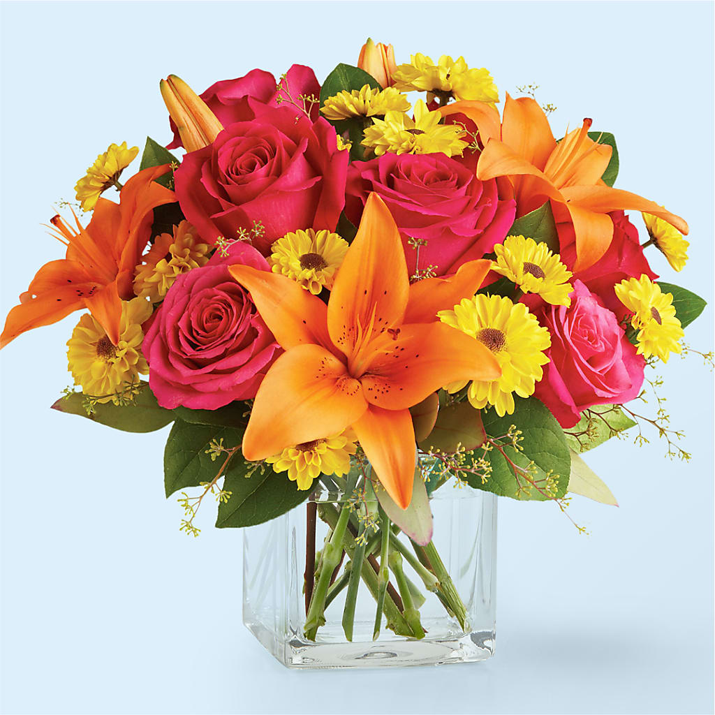 Neon Lights Bouquet – Flowers By Oralene Llc, Concord NC