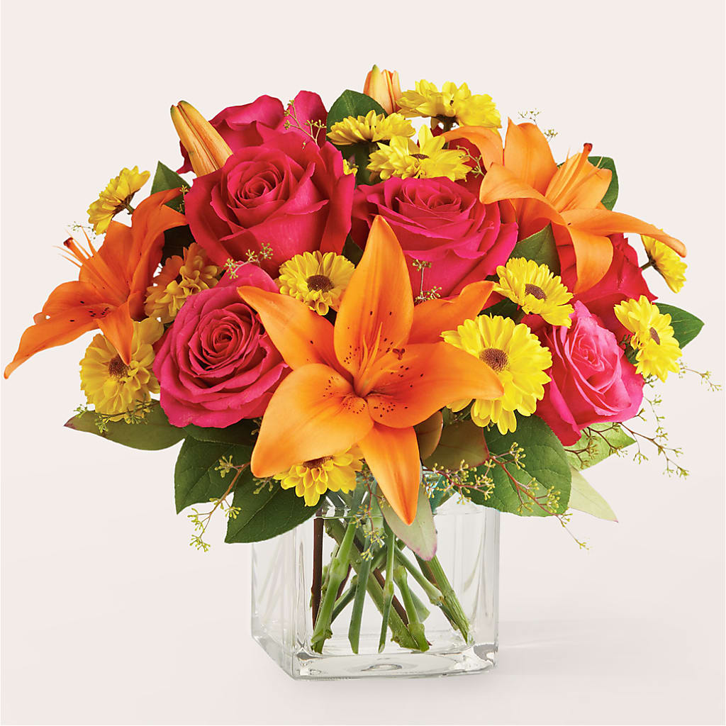 Neon Lights Bouquet – Flowers By Oralene Llc, Concord NC