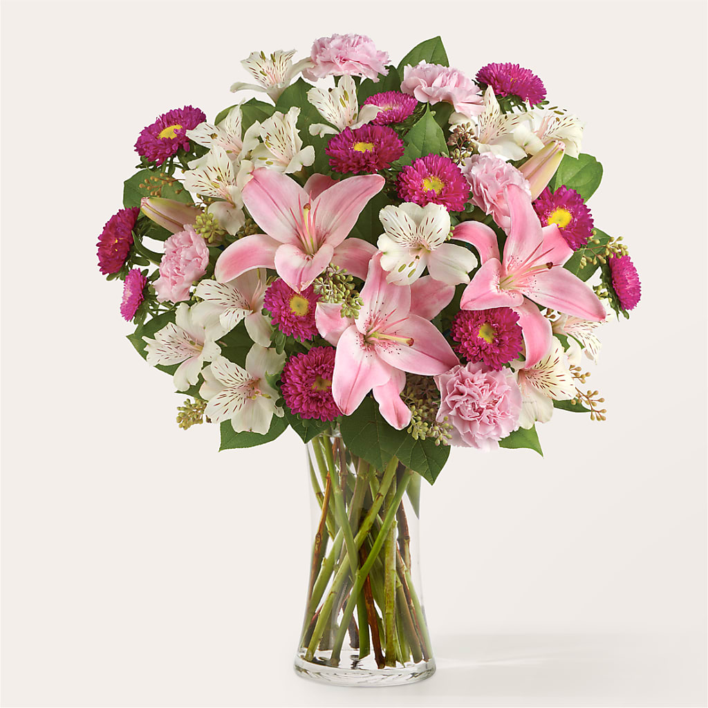 Feeling Fuchsia Bouquet – Flowers By Oralene Llc, Concord NC