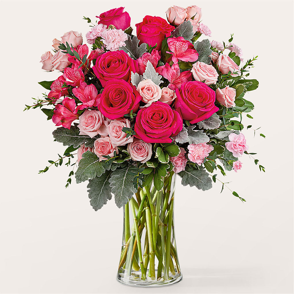 Tickled Pink Bouquet – Flowers By Oralene Llc, Concord NC