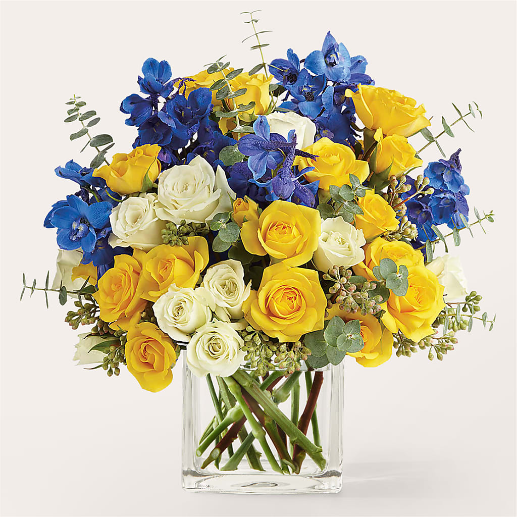 Sparkling Citrine Bouquet – Flowers By Oralene Llc, Concord NC
