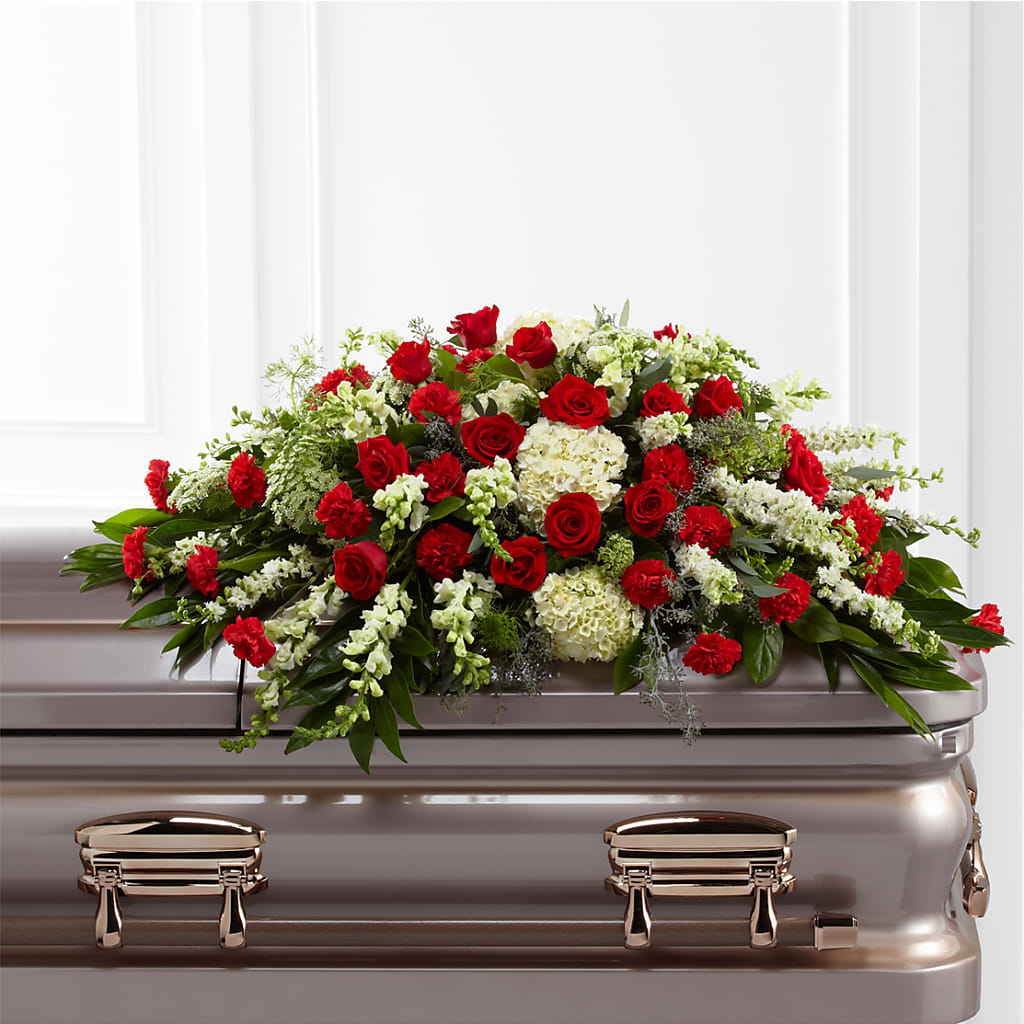 Sincerity Casket Spray – Flowers By Oralene Llc, Concord NC