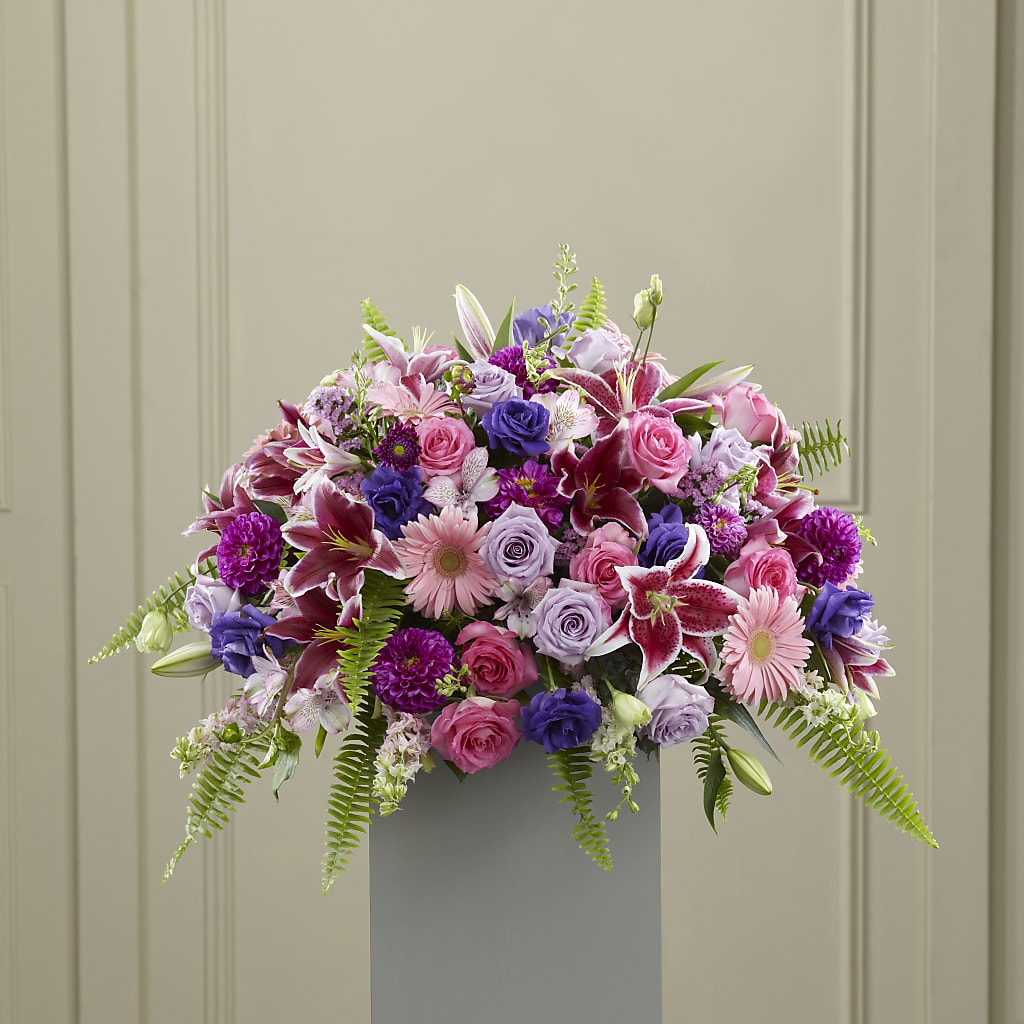 Fare Thee Well Pedestal – Flowers By Oralene Llc, Concord NC