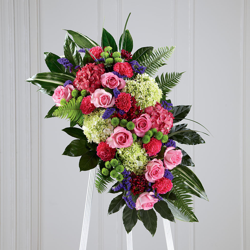 Refreshing Mix Standing Spray – Flowers By Oralene Llc, Concord NC