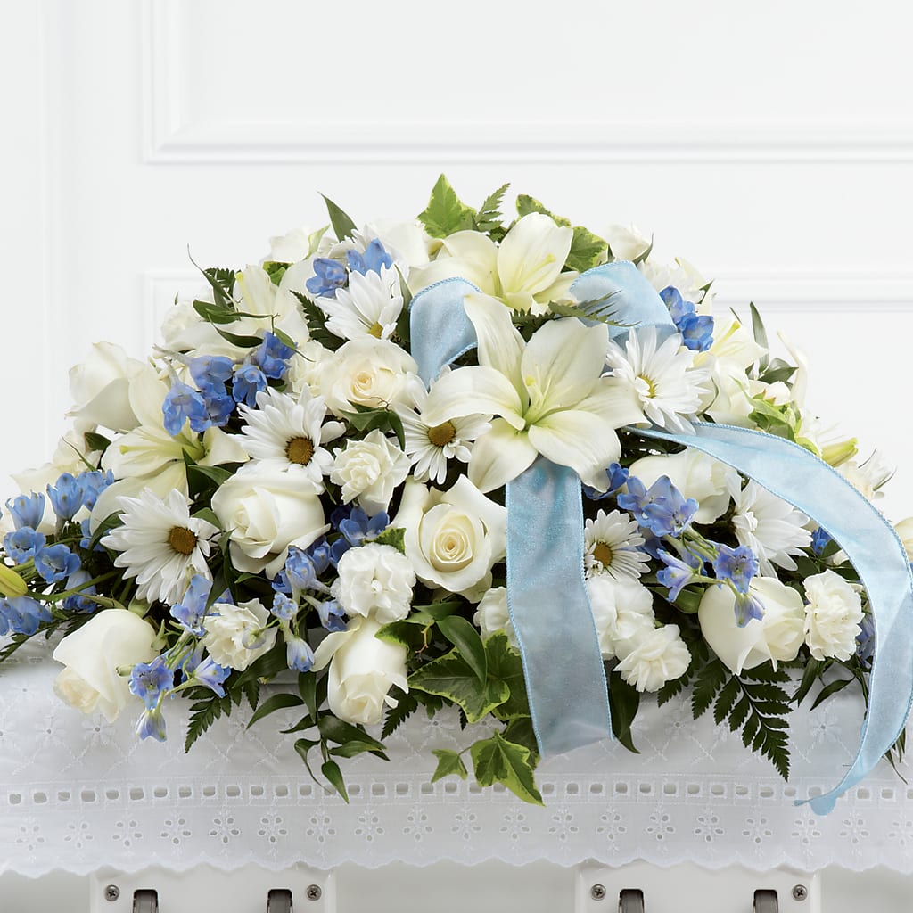 Tender Treasure Casket Spray – Flowers By Oralene Llc, Concord NC