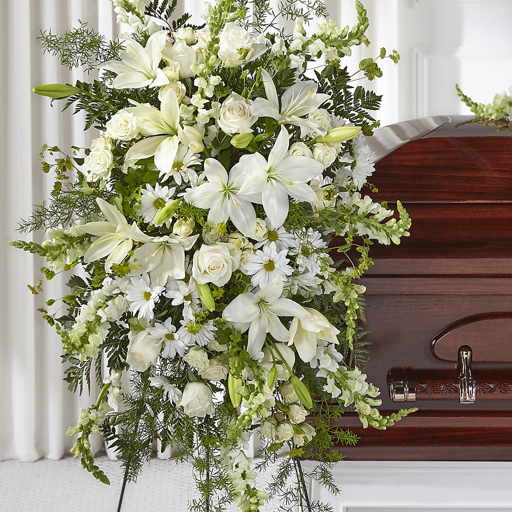 Loving Thoughts Standing Spray – Flowers By Oralene Llc, Concord NC