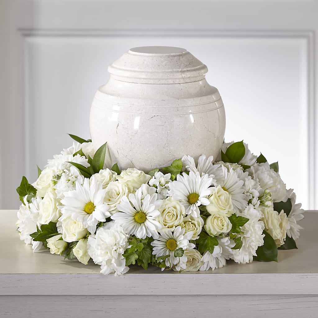 Ivory Gardens Cremation Adornment – Flowers By Oralene Llc, Concord NC