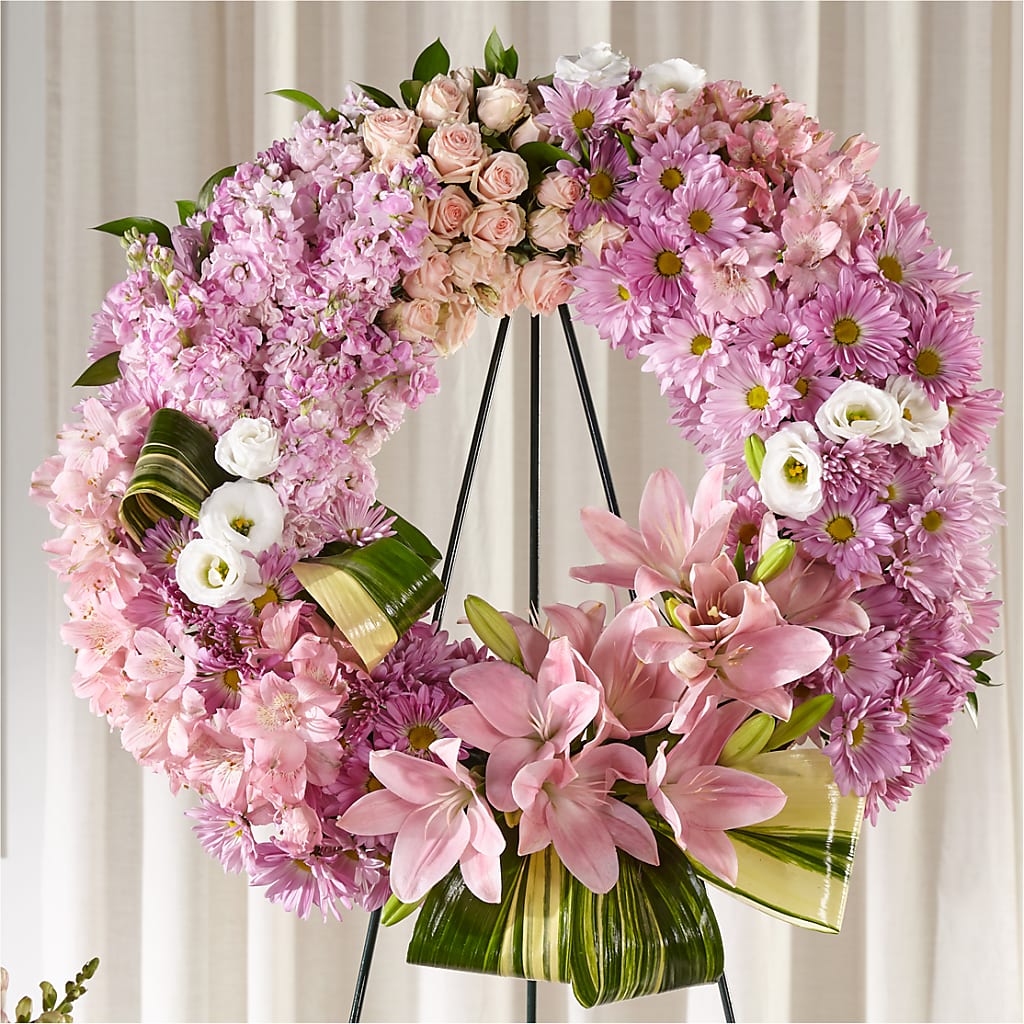 Gift of Warmth Wreath – Flowers By Oralene Llc, Concord NC