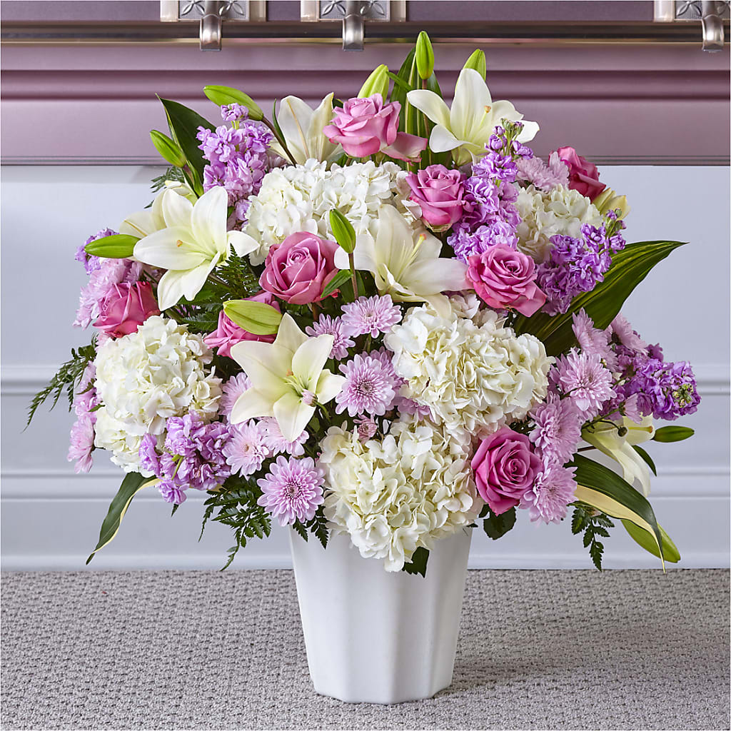 Heaven Sent Floor Basket – Flowers By Oralene Llc, Concord NC