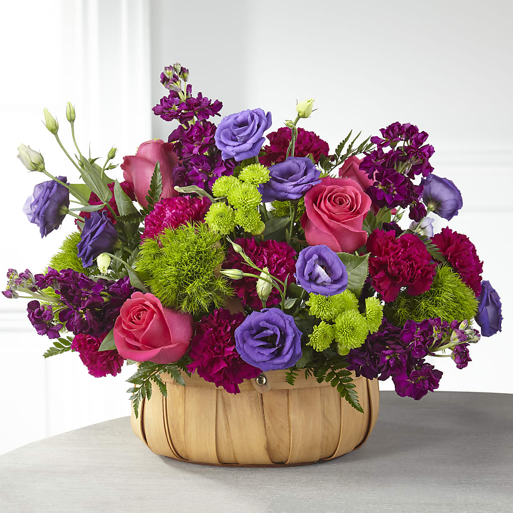 Serene Sanctuary Basket – Flowers By Oralene Llc, Concord NC