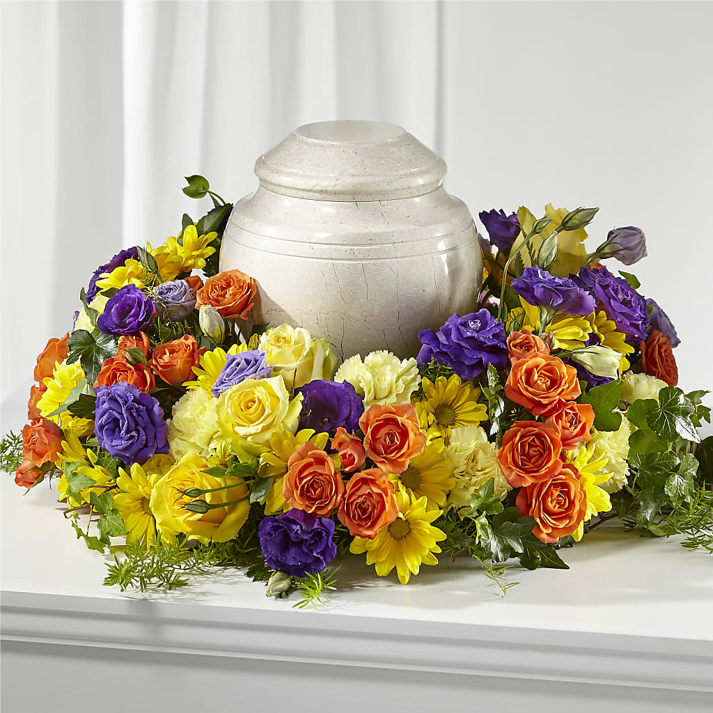 Blossoms of Remembrance Cremation Adornment – Flowers By Oralene Llc, Concord NC