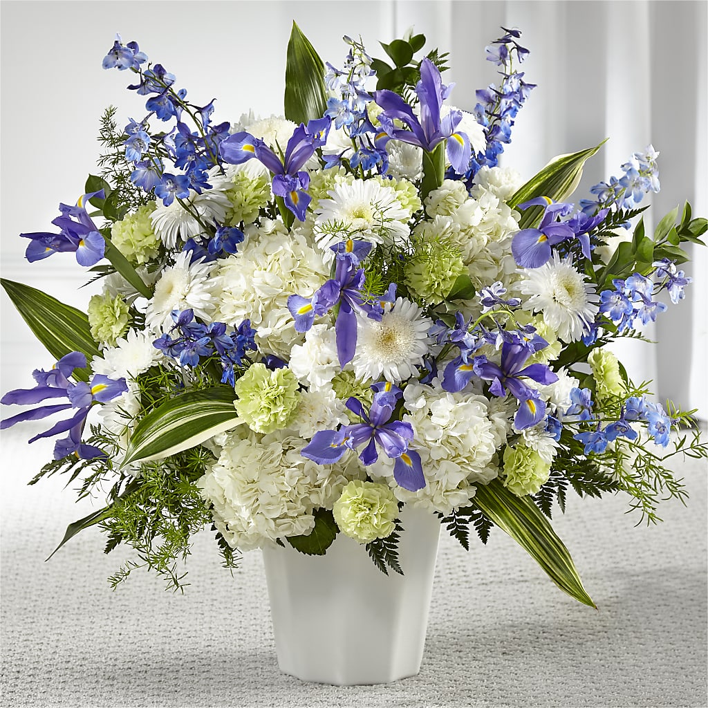 Soft Serenity Floor Basket – Flowers By Oralene Llc, Concord NC