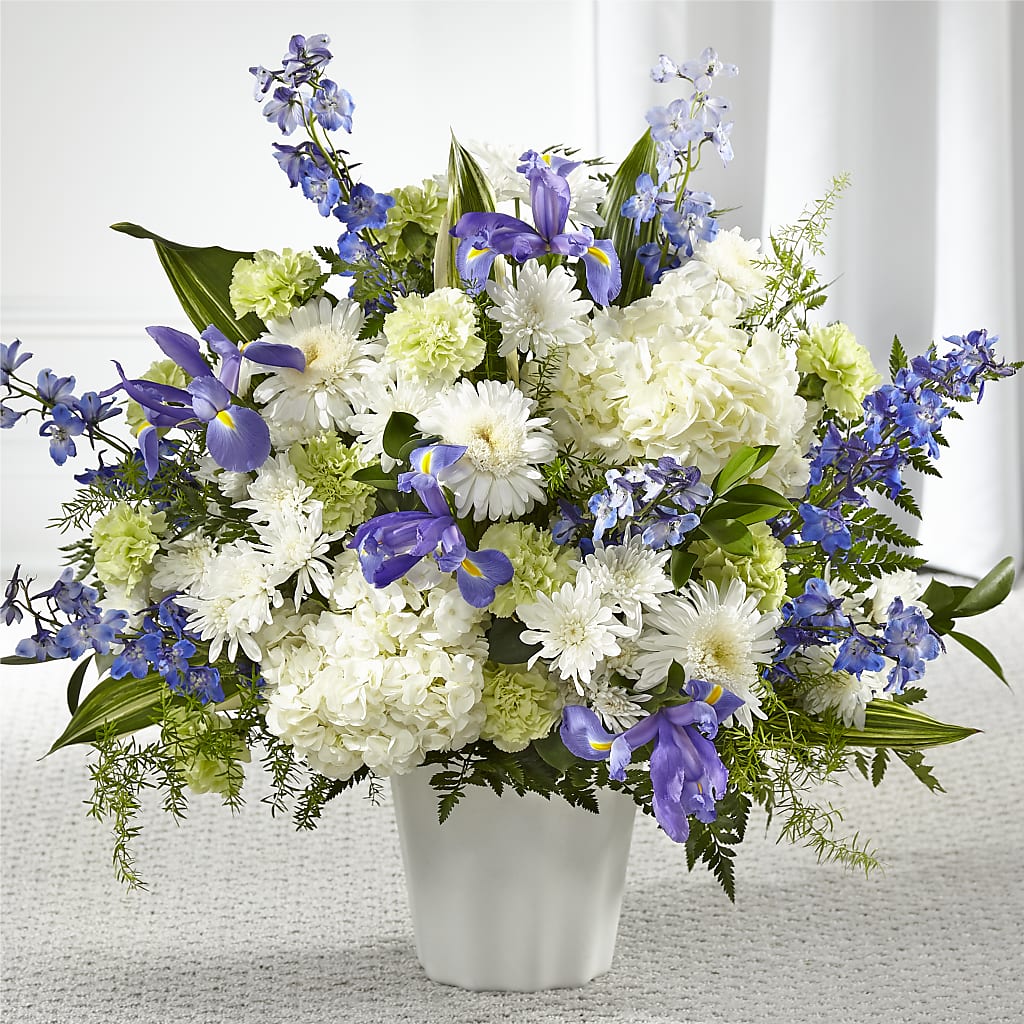 Soft Serenity Floor Basket – Flowers By Oralene Llc, Concord NC