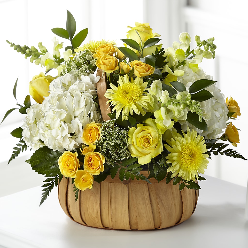 Rustic Remembrance Basket – Flowers By Oralene Llc, Concord NC