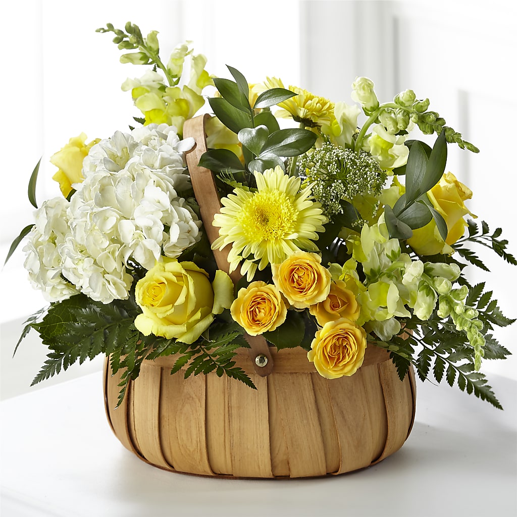 Rustic Remembrance Basket – Flowers By Oralene Llc, Concord NC