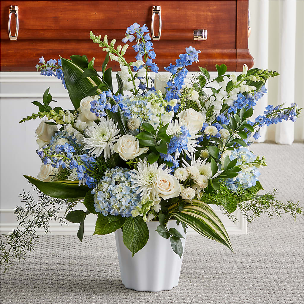 Everlasting Memories Floor Basket – Flowers By Oralene Llc, Concord NC