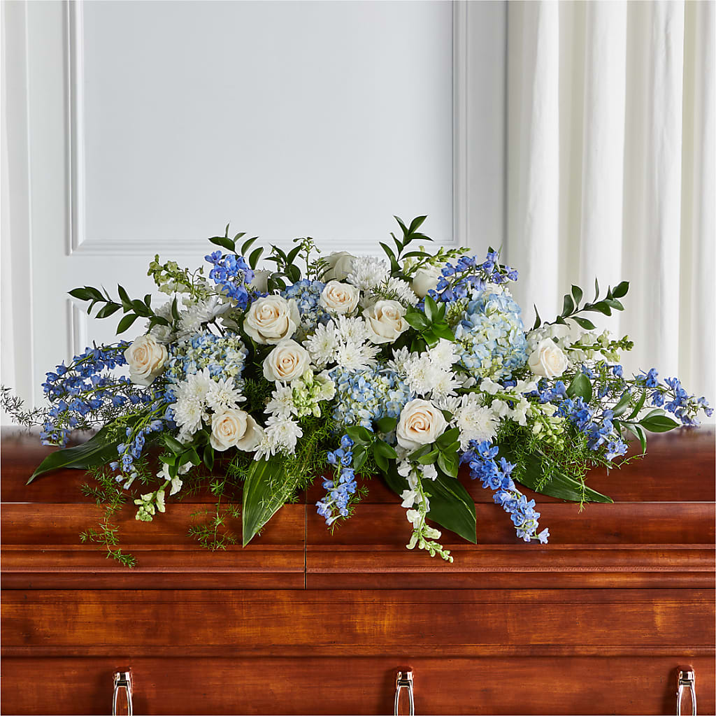 Timeless Essence Casket Spray – Flowers By Oralene Llc, Concord NC
