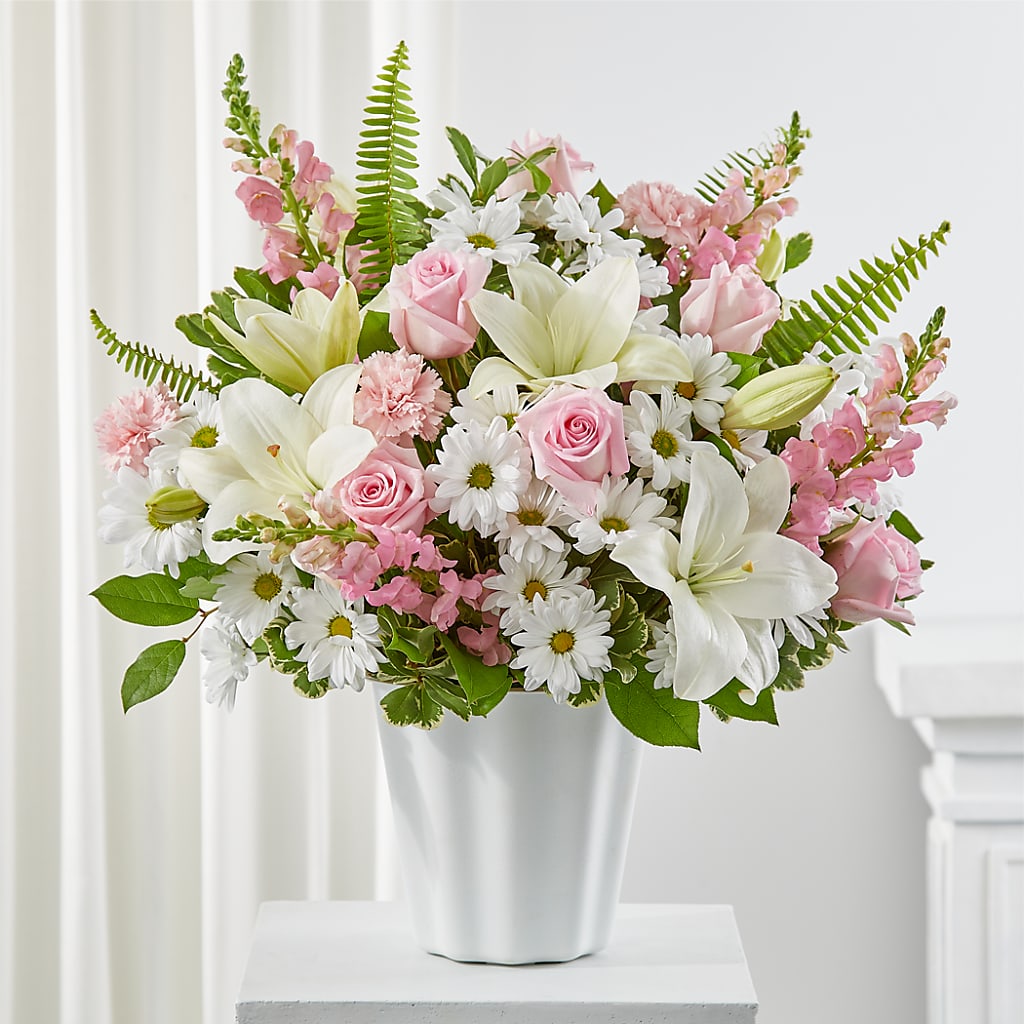 Soft Touch Tabletop Basket – Flowers By Oralene Llc, Concord NC