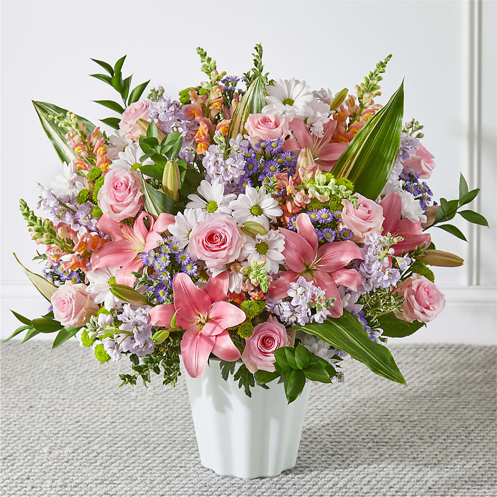Abundant Compassion Floor Basket – Flowers By Oralene Llc, Concord NC