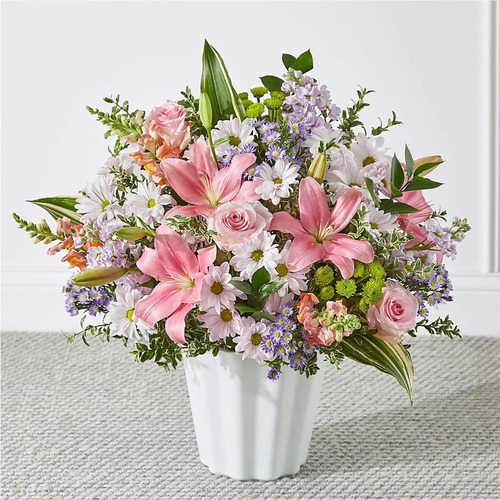 Abundant Compassion Floor Basket – Flowers By Oralene Llc, Concord NC
