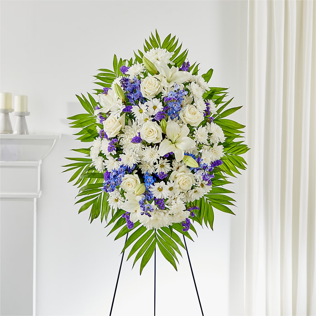 At Rest Standing Spray – Flowers By Oralene Llc, Concord NC