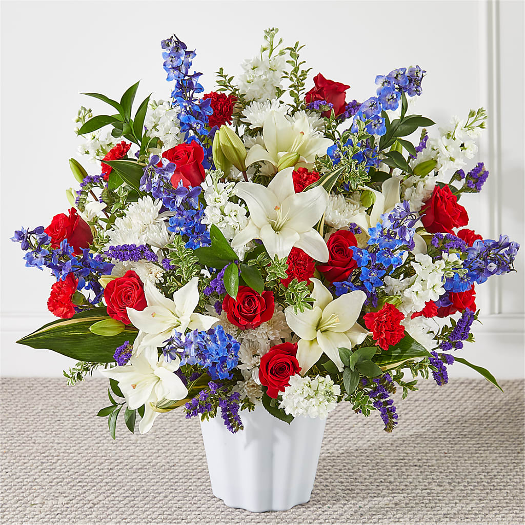Consoled Floor Basket – Flowers By Oralene Llc, Concord NC