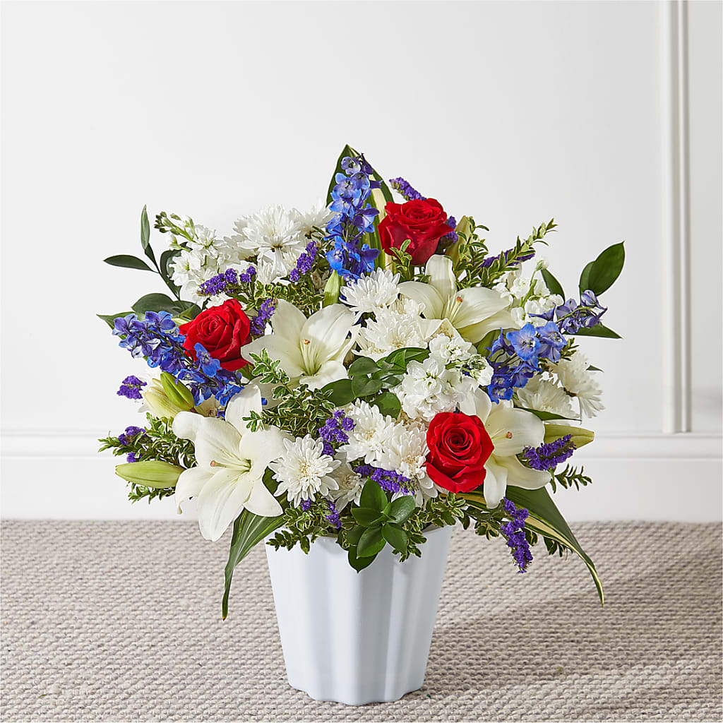 Consoled Floor Basket – Flowers By Oralene Llc, Concord NC