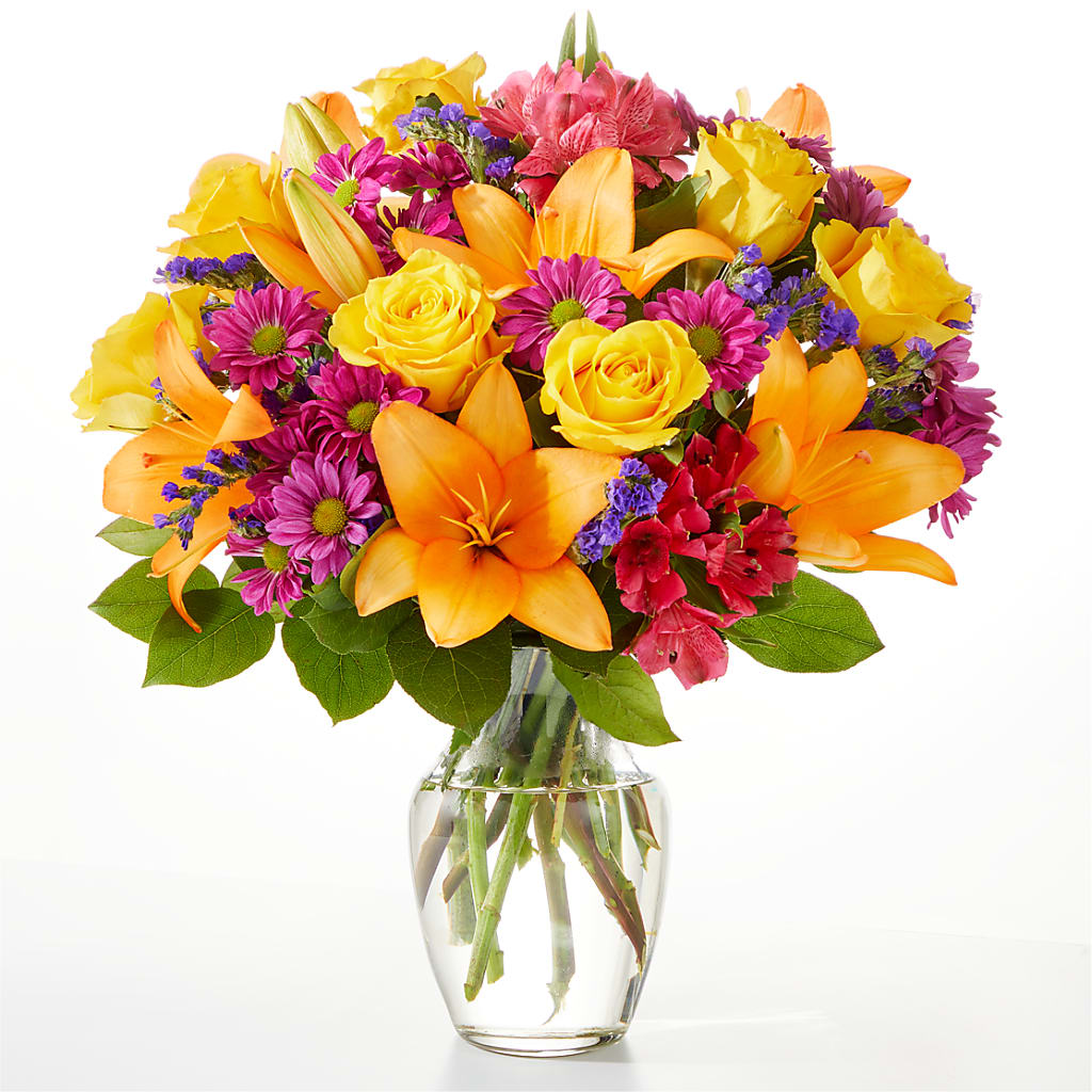 Colorful Visions Bouquet – Flowers By Oralene Llc, Concord NC