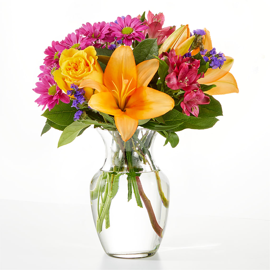 Colorful Visions Bouquet – Flowers By Oralene Llc, Concord NC