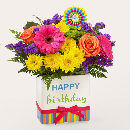 Birthday Brights Bouquet –  Flowers By Oralene Llc, Concord NC