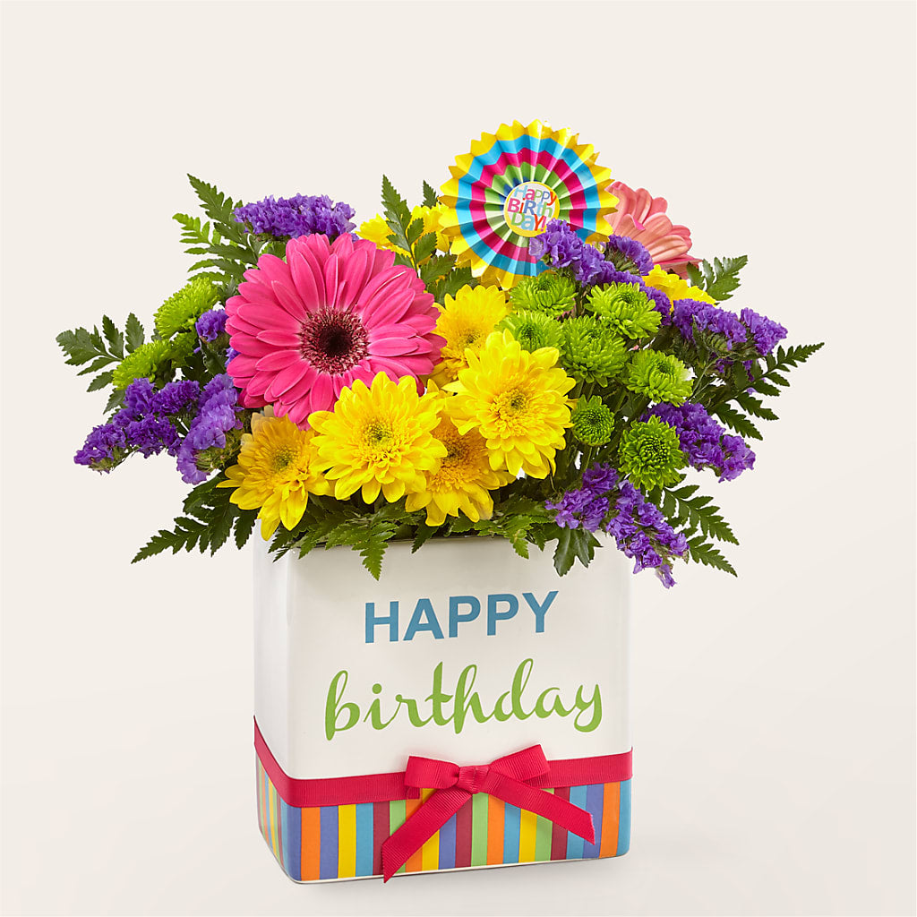 Birthday Brights Bouquet –  Flowers By Oralene Llc, Concord NC