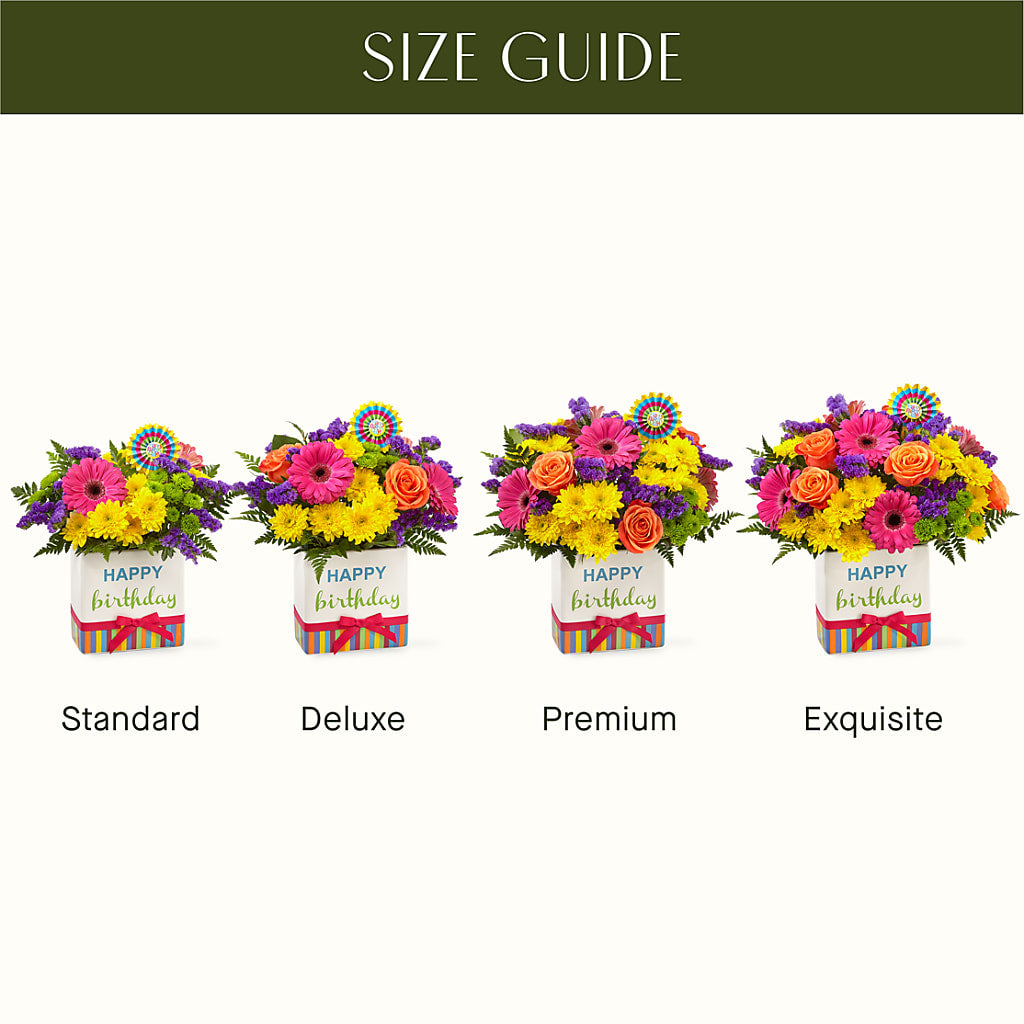 Birthday Brights Bouquet –  Flowers By Oralene Llc, Concord NC