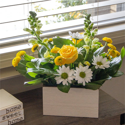 Sun Salutation Box Bouquet –  Flowers By Oralene Llc, Concord NC