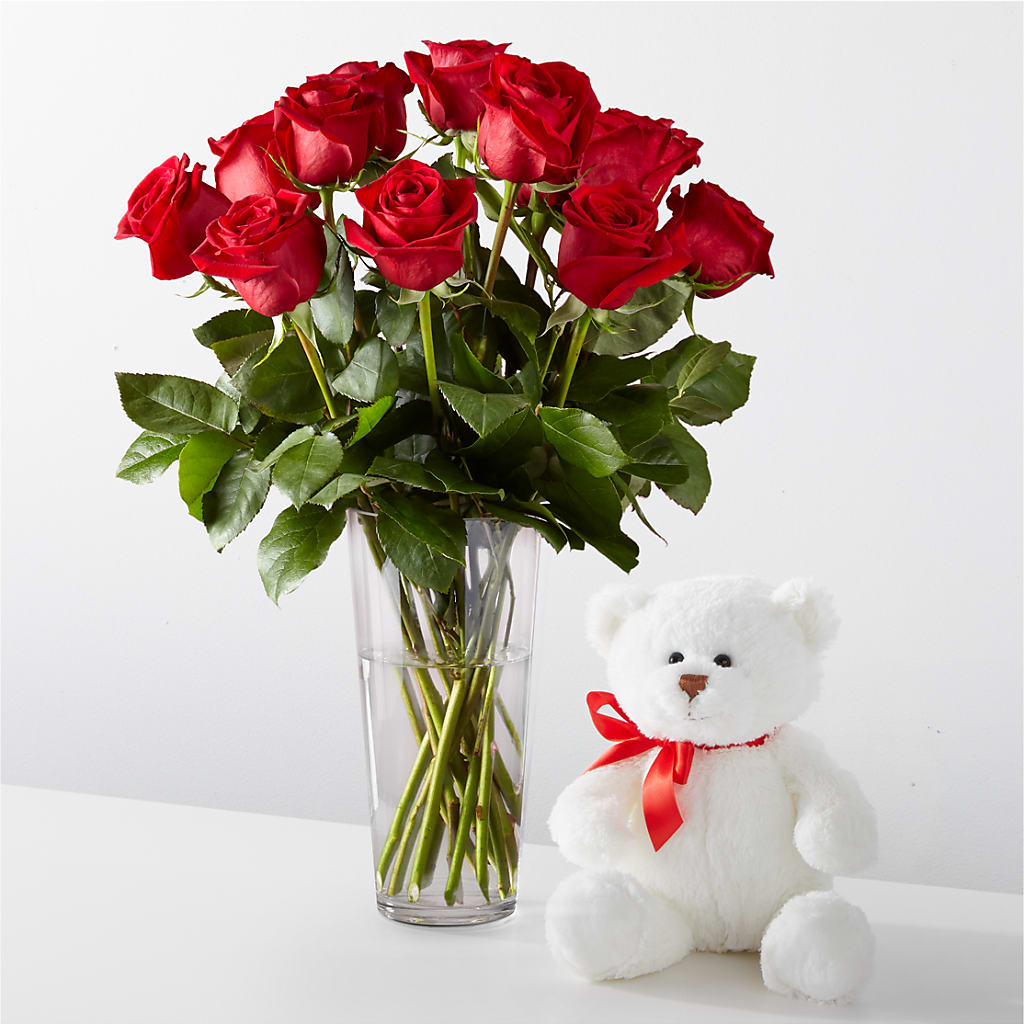 Romantic Long Stem Red Rose Bouquet Bundles –  Flowers By Oralene Llc, Concord NC