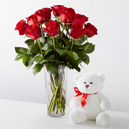 Romantic Long Stem Red Rose Bouquet Bundles –  Flowers By Oralene Llc, Concord NC