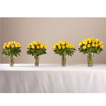Long Stem Yellow Rose Bouquet –  Flowers By Oralene Llc, Concord NC