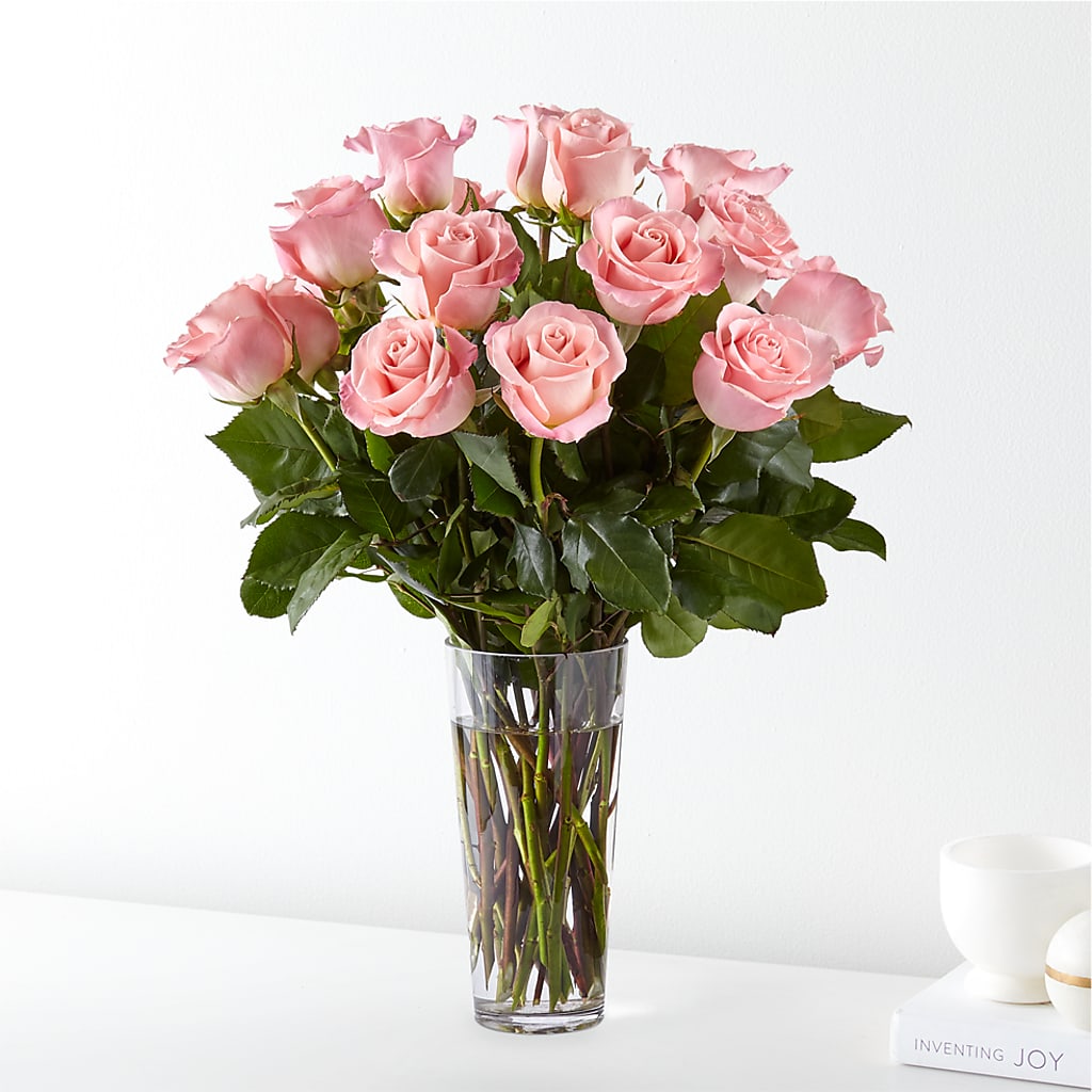 Long Stem Pink Rose Bouquet –  Flowers By Oralene Llc, Concord NC