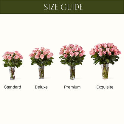 Long Stem Pink Rose Bouquet –  Flowers By Oralene Llc, Concord NC