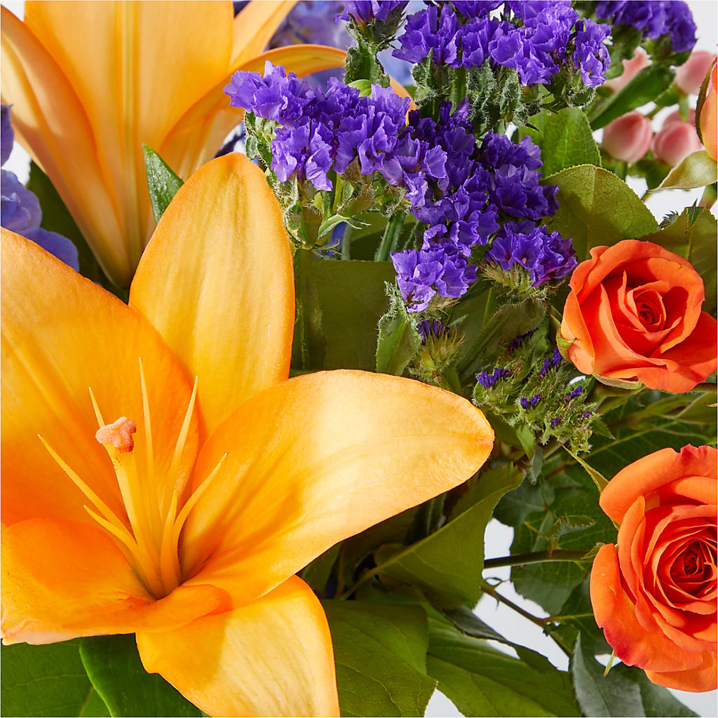 Radiant Citrus Bouquet –  Flowers By Oralene Llc, Concord NC