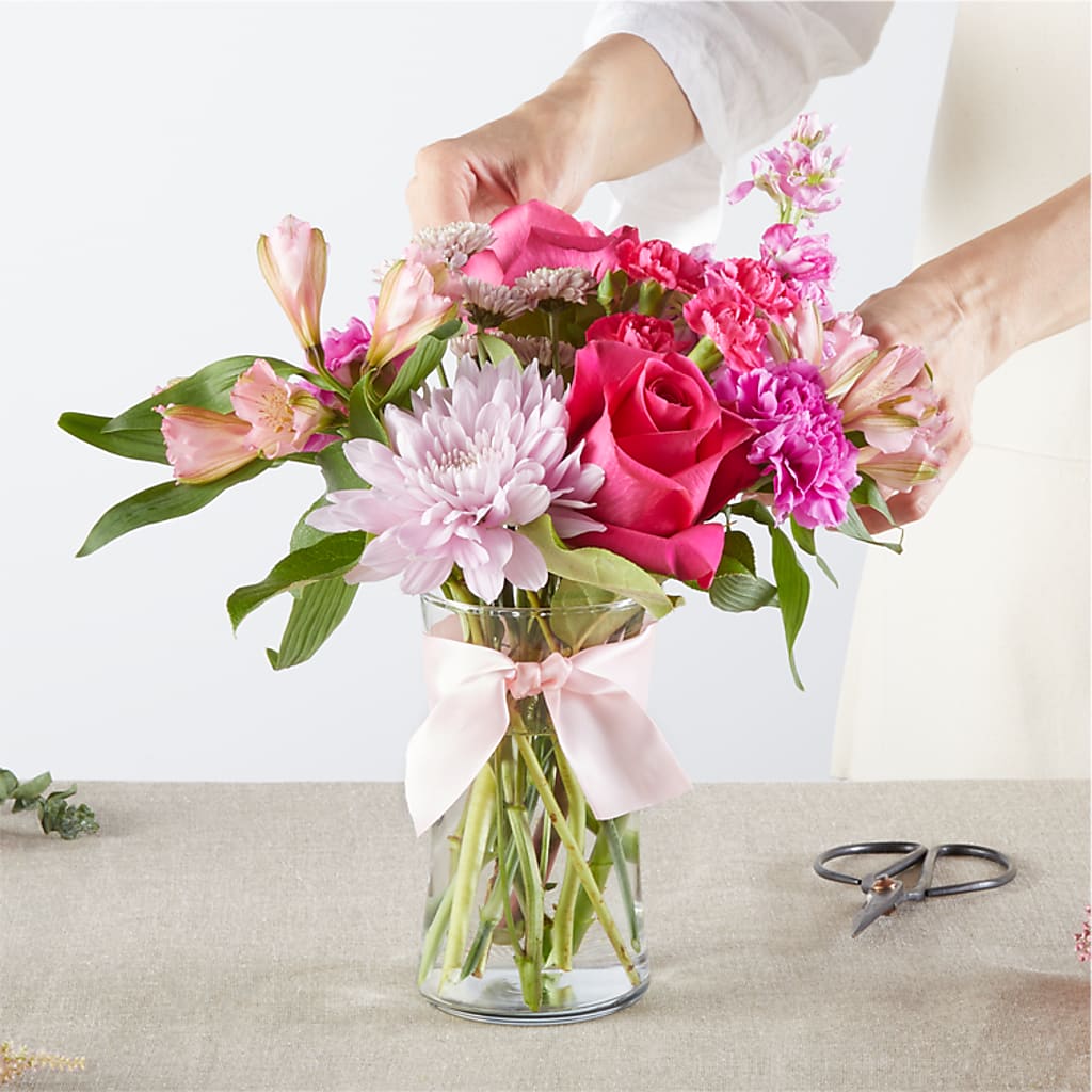 Pink Ribbon - A Florist Original –  Flowers By Oralene Llc, Concord NC