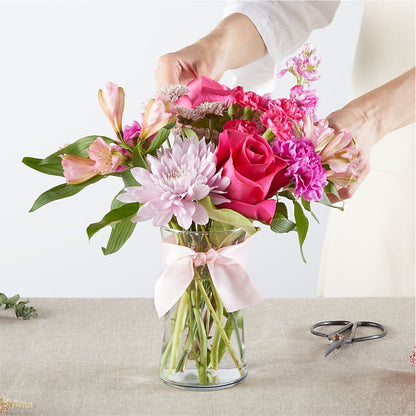Pink Ribbon - A Florist Original –  Flowers By Oralene Llc, Concord NC